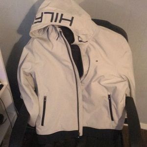 Tommy Hilfiger spell out hood jacket